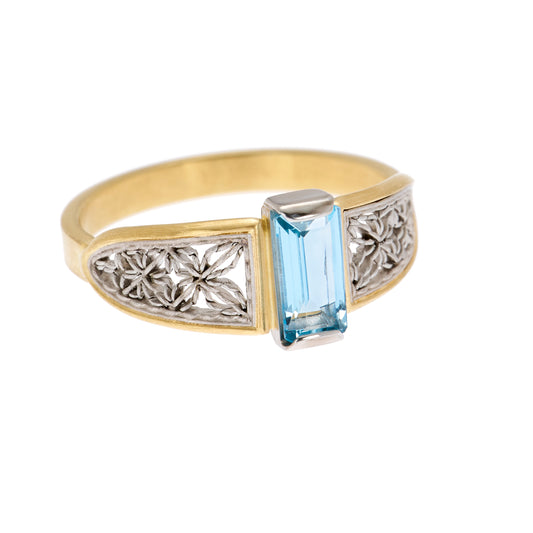 Aquamarine Ring