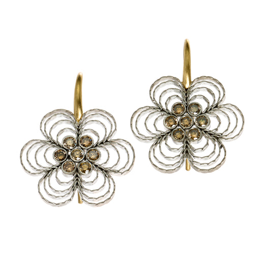 Lacy Flower Earrings
