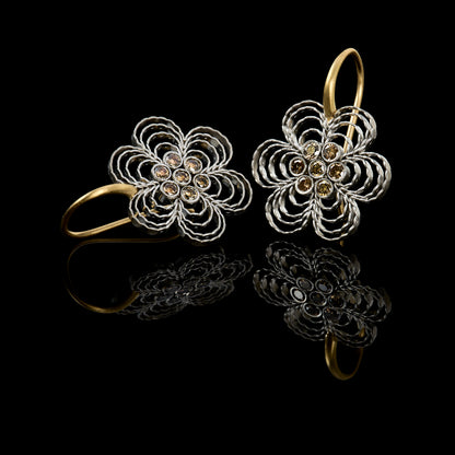 Lacy Flower Earrings