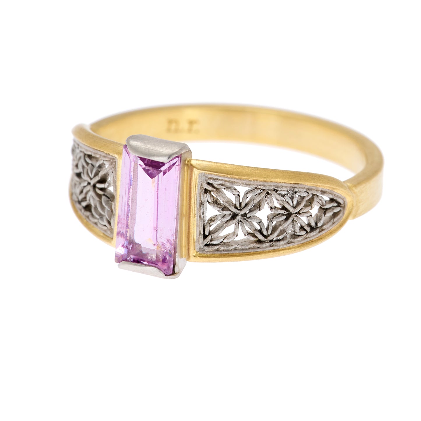 Pink/Purple Sapphire Ring