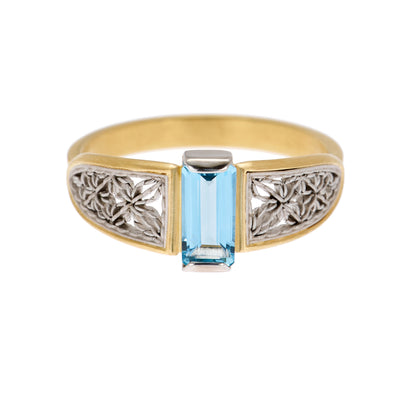 Aquamarine Ring
