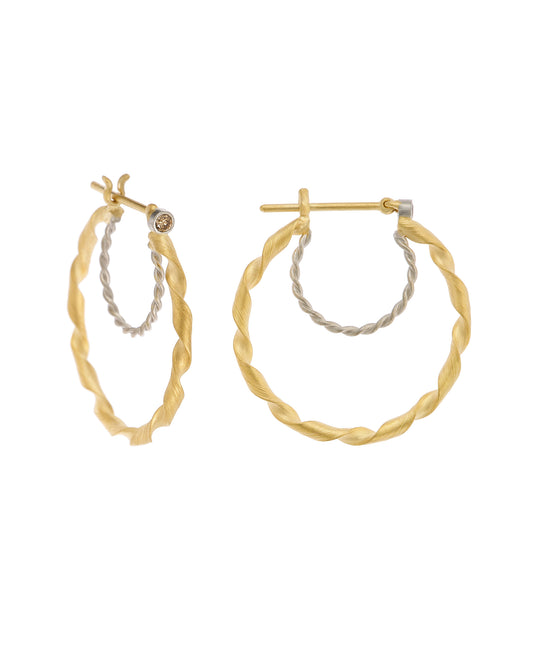 Curl Hoop Earrings