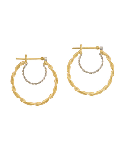 Curl Hoop Earrings