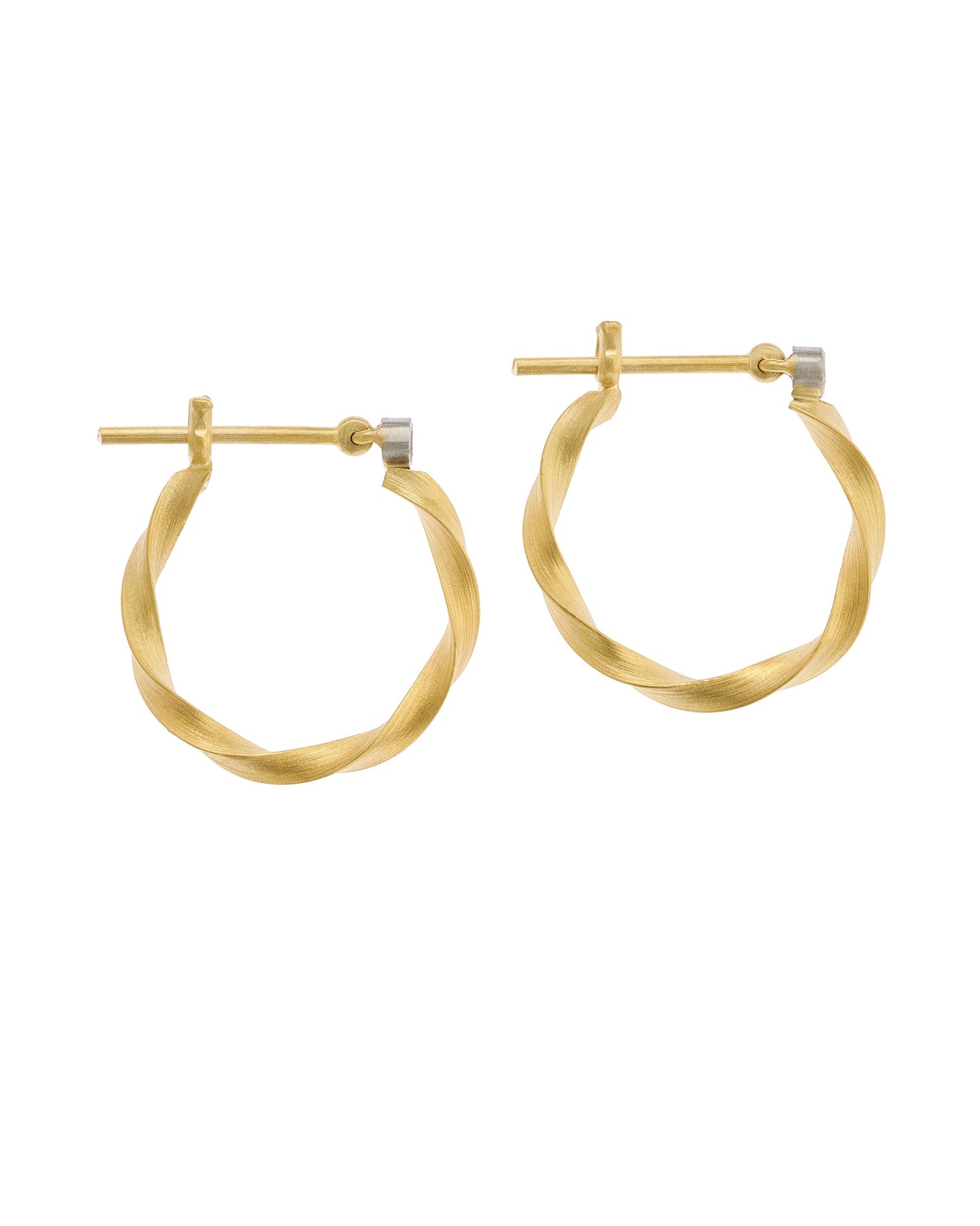 Torque Hoop Earrings