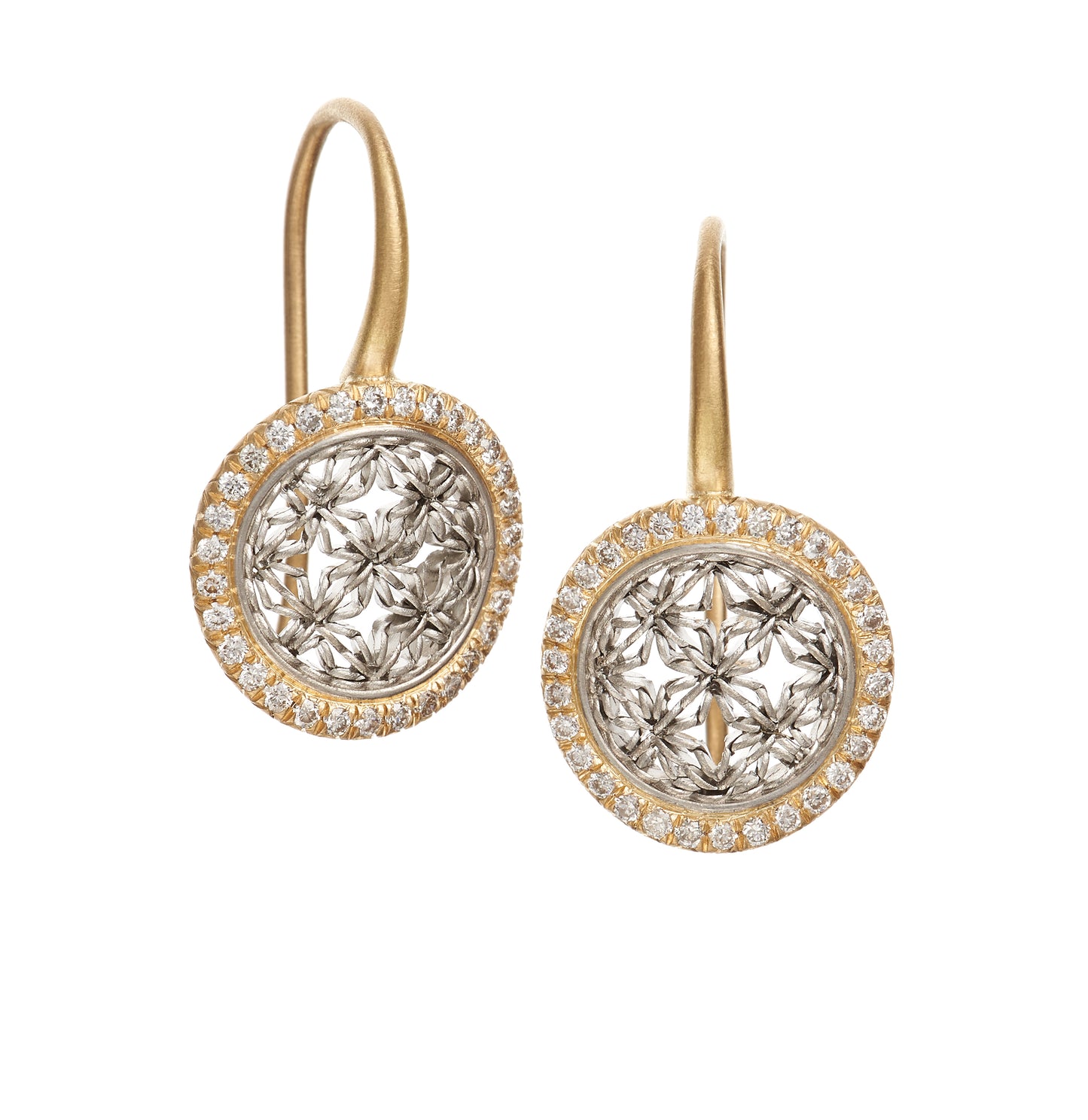 Small Damask Earrings