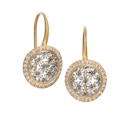 Small Damask Earrings