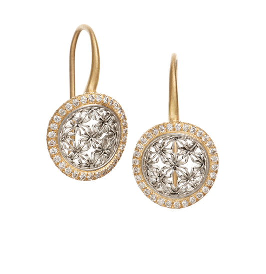 Small Damask Earrings