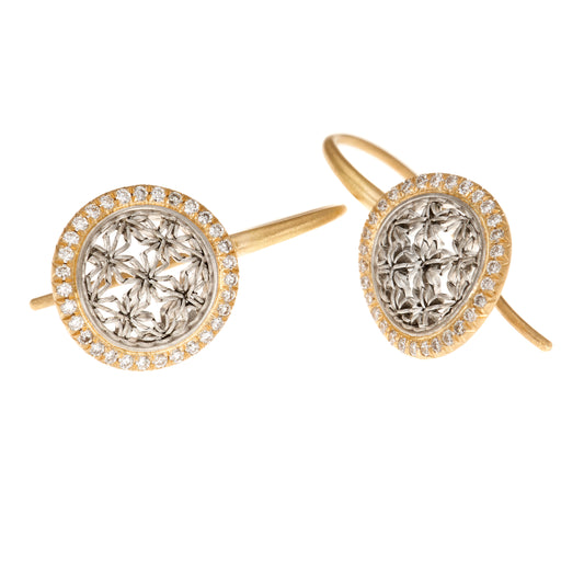 Small Damask Earrings