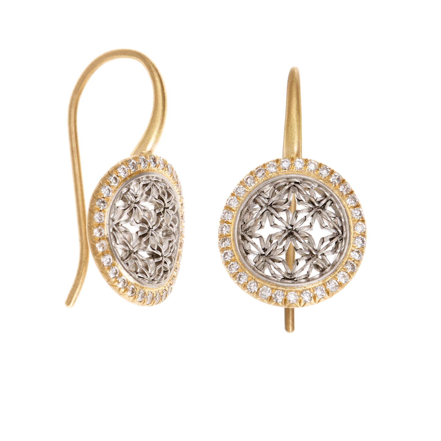 Small Damask Earrings