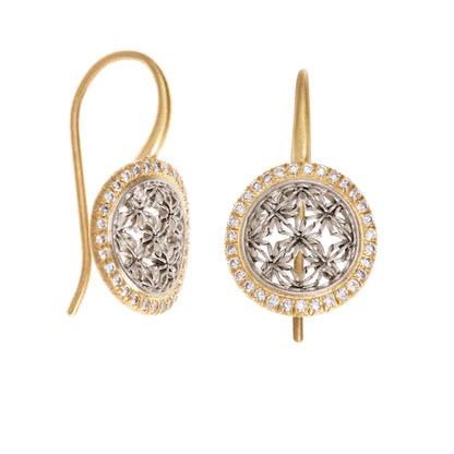 Small Damask Earrings