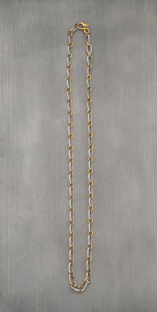 Oval and Round Link Chain