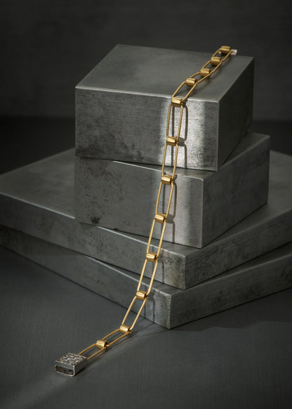 Square Link Bracelet