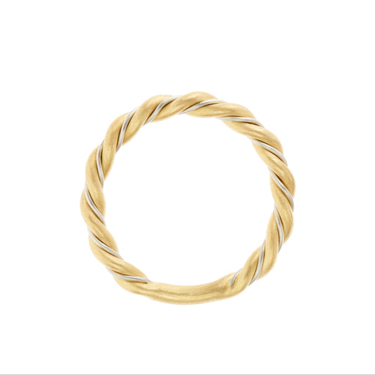 Twisted Ring in 18k Gold