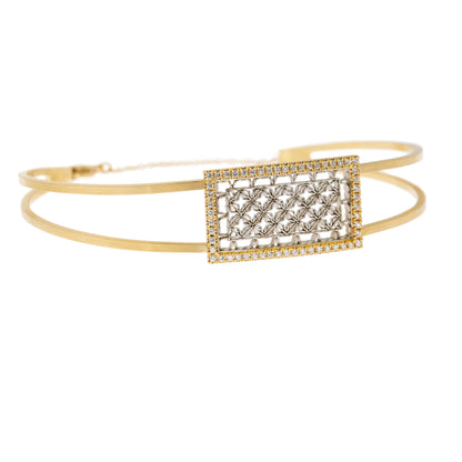 Square Cuff Bracelet