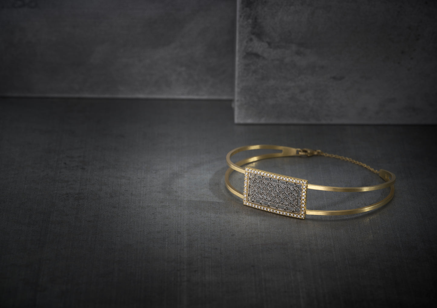Square Cuff Bracelet