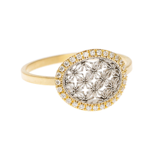 Oval Damask Ring