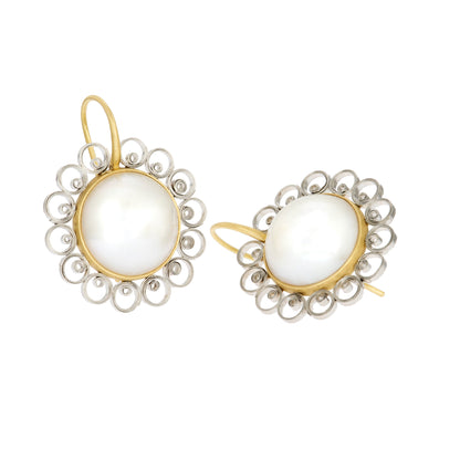 Mabe Pearl Earrings